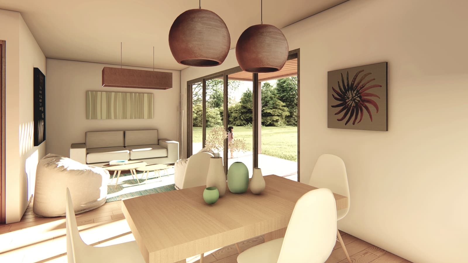 Modelo 550 – render interior