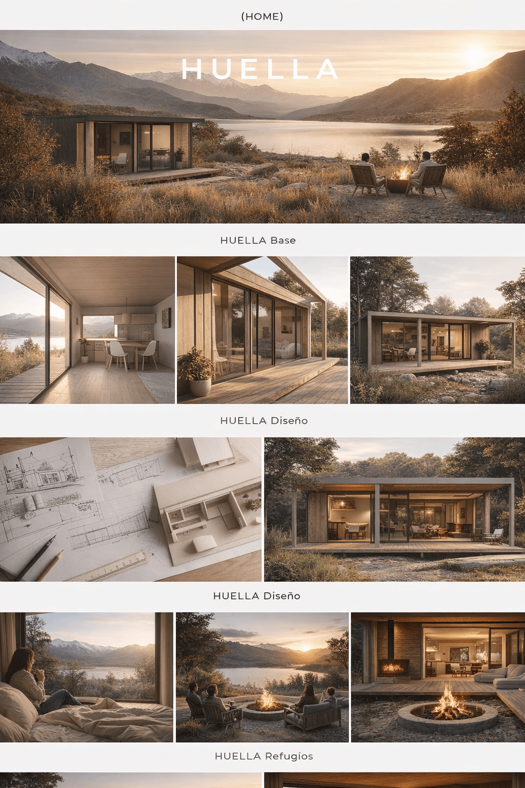 Sendero principal con vistas al paisaje