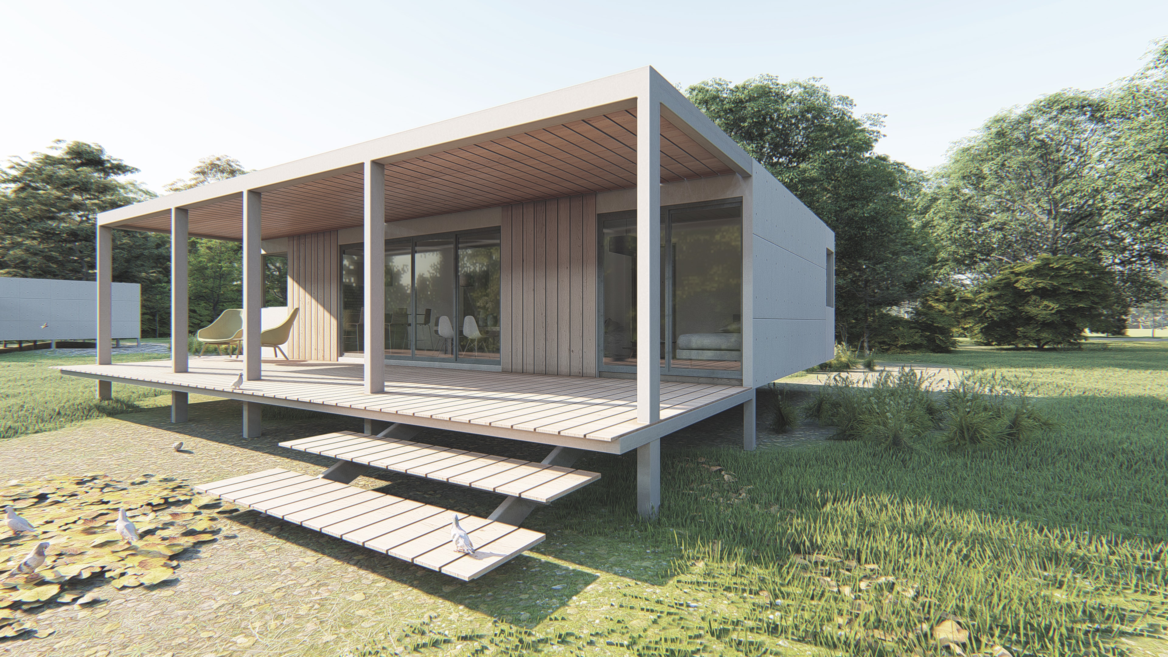 Proyecto externo 72, render exterior